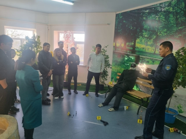 STUDENTS TOOK PART IN PRACTICAL POLICE TRAINING