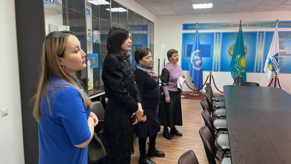 Teachers and students of the University within the framework of the academic mobility program at the Abay Myrzakhmetov Kokshetau University